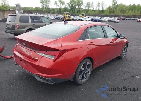 2021 Hyundai Elantra Limited из США, поврежденный, VIN KMHLP4AG2MU131274